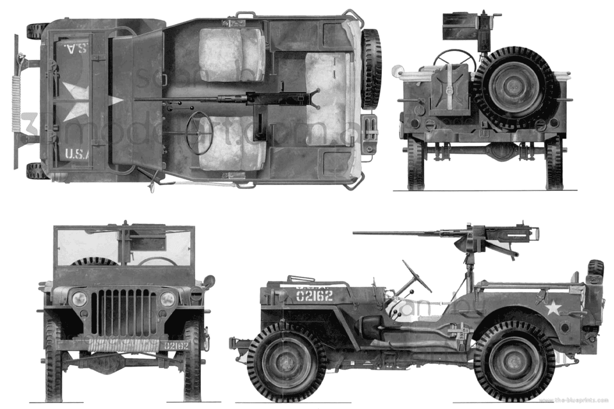 1944 Willys - Пробег 320 км Музейный экспонат, c хранения - АвтоГурман